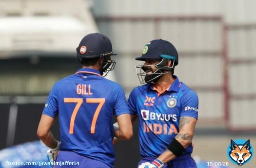 Virat Kohli is looking at the future of Indian batting. #INDvSL