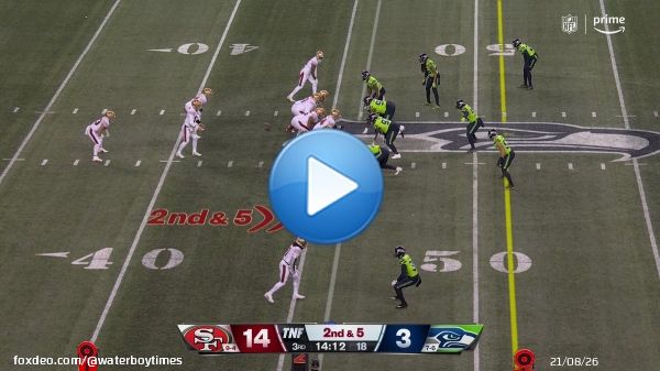Brock Purdy to George Kittle for a 54 yard TD pass  #SFvsSEA