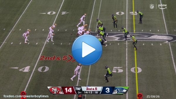 Brock Purdy to George Kittle for a 54 yard TD pass  #SFvsSEA