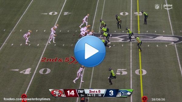 Brock Purdy to George Kittle for a 54 yard TD pass  #SFvsSEA