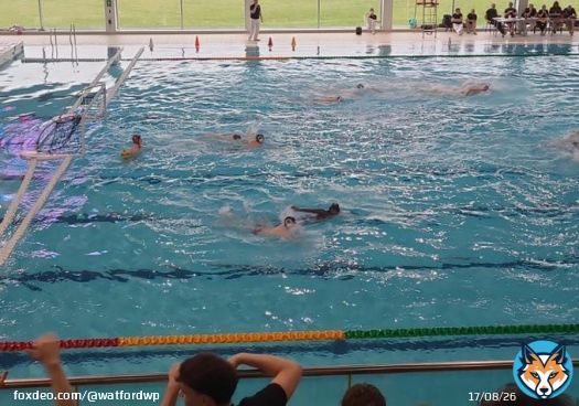 Our @WatfordWP U18 boys open their account in @Swim_England NAG'S with an 8-2 victory over @GranthamWP  #waterpolo