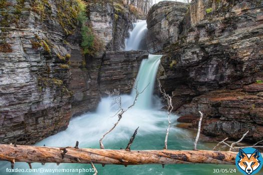 St Mary Falls Glacier National Park  Top 16 Tips for Driving Going to the Sun Road #StMaryFalls #GlacierNationalPark #Glacier #Montana #Nature #Mountains #Hiking #Getoutside #travel #travelphotography #landscapephotography #buyintoart #Ayearforar