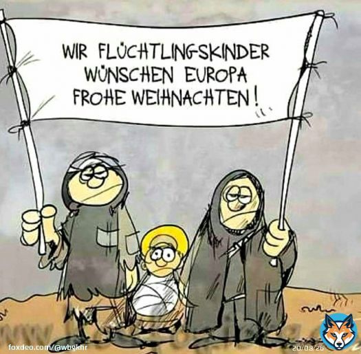#Weihnachten2020 Zum Nachdenken! (gezeichnet von @Koufogiorgos)