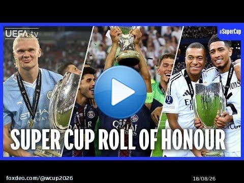 Paris Saint-Germain Win the 2025 Super Cup! \ud83c\udfc6 | Roll of Honour