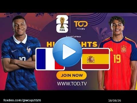 France - Espagne | Temps forts | Coupe du Monde de la FIFA 2026\u2122