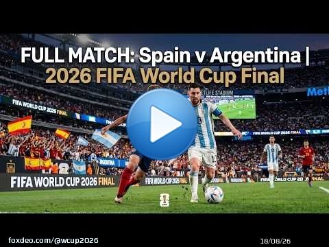 MATCH INTÉGRAL : Espagne vs Argentine | Finale de la Coupe du Monde de la FIFA 2026