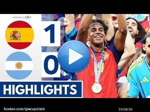Spain vs Argentina 1-0 - Highlights - Ferran Torres Extra-Time Winner! - World Cup 2026 Final