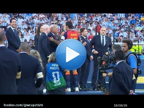 President Trump Participates in a FIFA World Cup Trophy Ceremony