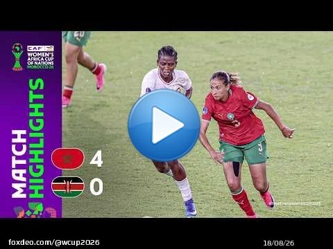 Maroc 4 - 0 Kenya | Résumé du match | TotalEnergies WAFCON 2026 | Groupe A