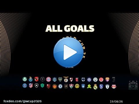 TOUS LES BUTS COUPE DU MONDE DES CLUBS DE LA FIFA 2025