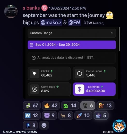 Want free mentorship, unlimited vcc usage, access to affiliate offers, and access to our squads and comment bot?  Like and Reply and we'll send you a dm with what you need to get started (you must be following us)