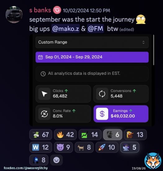 Want free mentorship, unlimited vcc usage, access to affiliate offers, and access to our squads and comment bot?  Like and Reply and we'll send you a dm with what you need to get started (you must be following us)