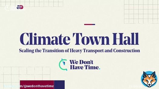 Live now: Watch Climate Town Hall: Scaling the Transition of Heavy Transport and Construction with @volvogroup Join a key discussion on scaling the #decarbonization of heavy transport & construction in the U.S.   #TheClimateHub @transportforumStaarting Sep 27, 4:00 PM