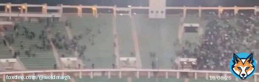 جمهور فريق الخونة العالمي يتسبب في اعمال شغب لم يسبق لها مثيل بملعب ادرار ومحيطه ..هذا الملعب النظيف والجميل وسخته ايادي المجرمين المقرقبين الخونة    #الرجاء_فريق_فاسد