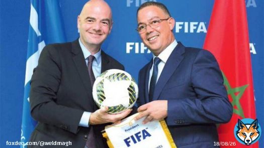 | جياني_إنفانتينو رئيس #الفيفا يبدي انبهاره بجودة الإنتاج التلفزيوني الذي قدمته أطقم  الشركة الوطنية للإذاعة والتلفزة  المغربية خلال  #كأس_العالم_للأندية   #ClubWC #FIFA FIFA Club World Cup #FIFA