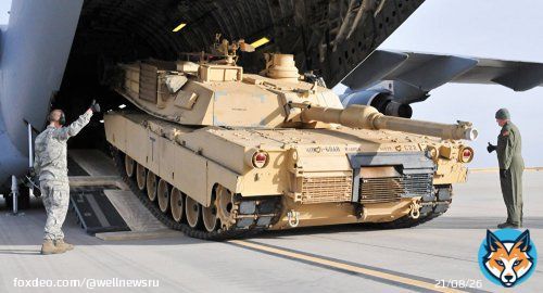 США отправили в Европу 90 танков M1 &laquo;Абрамс&raquo;