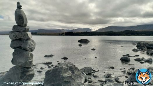 Just one of the beautiful places we rode recently on a #HarleyDavidson @harleydavidson Lake Tekapo