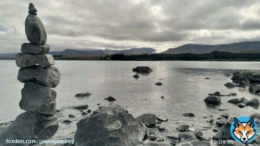 Just one of the beautiful places we rode recently on a #HarleyDavidson @harleydavidson Lake Tekapo
