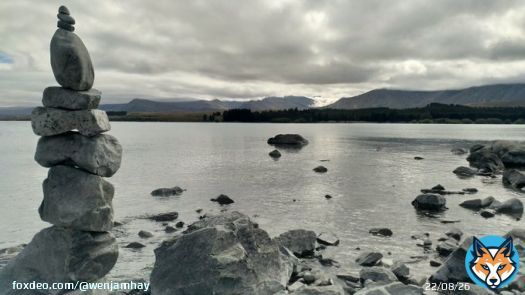 Just one of the beautiful places we rode recently on a #HarleyDavidson @harleydavidson Lake Tekapo