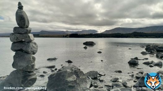Just one of the beautiful places we rode recently on a #HarleyDavidson @harleydavidson Lake Tekapo