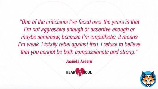 A reminder from former prime minister of New Zealand, @jacindaardern: What may seem like a weakness could be your superpower.  #HeartAndSoul #FridayQuote