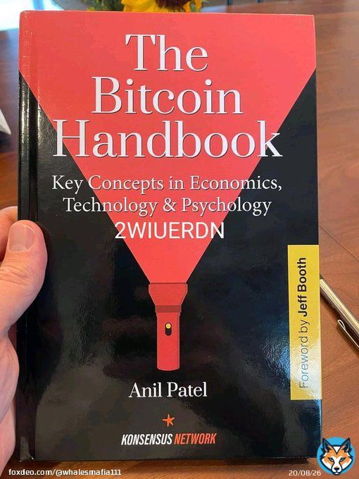 Fast eyes Fast 20   Good morning Whales Mafia I just finished reading this great book by Anil Patel   It&rsquo;s short, easy to read, and exceptional at breaking down difficult #Bitcoin -related concepts with simple explanations and clever graphics. Highly recommend!