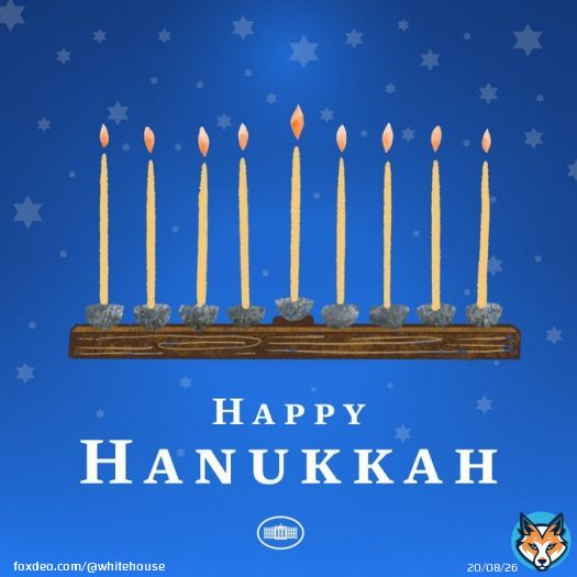 The Biden-Harris Administration wishes you and your loved ones a Happy Hanukkah!