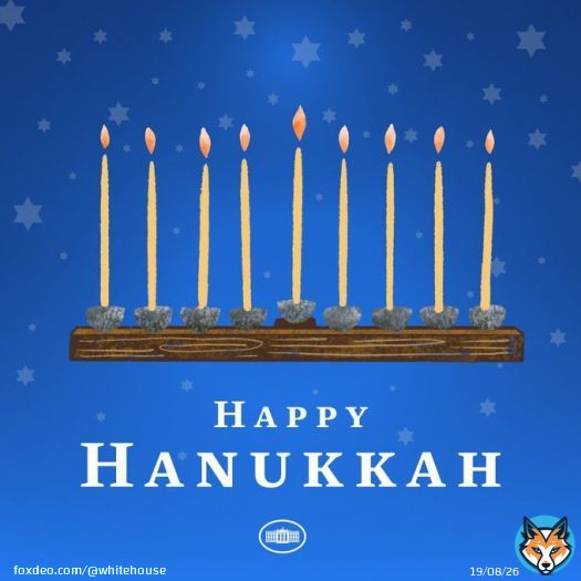 The Biden-Harris Administration wishes you and your loved ones a Happy Hanukkah!