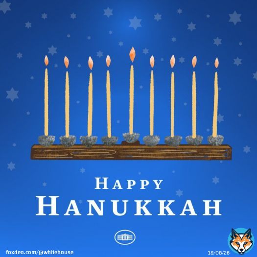 The Biden-Harris Administration wishes you and your loved ones a Happy Hanukkah!