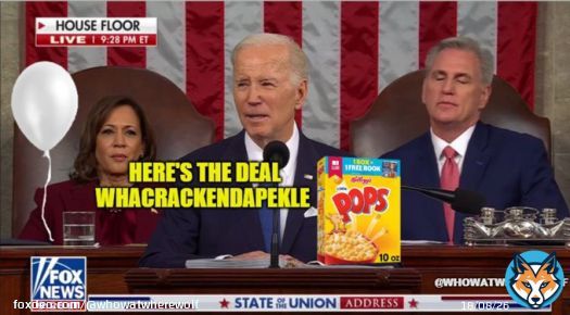 What did Biden just say?  Can I get a translator for Dementia Joe? #SOTU #StateOfTheUnionAddress  #BidenWorstPresidentEver