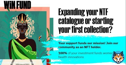 Join the changemaking revolution!  Whether you're building or expanding your collection, buying our NFTs helps us scale up women-led health initiatives to make a real difference.   Visit  to purchase! #WomenEmpowerment #Africa #WiNFUND #HealthInnovattion