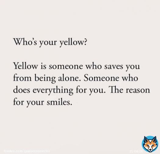 who's your yellow?