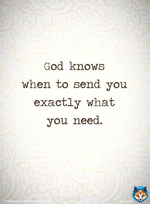 trust the timing