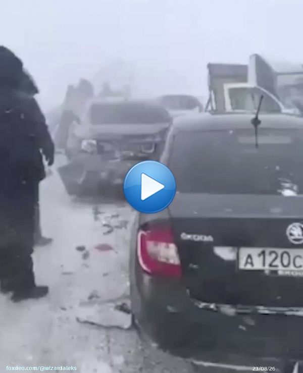 \u203c\ufe0fСтрашное ДТП произошло на трассе Уфа &mdash; Оренбург. Из-за сильной метели столкнулись сразу 22 машины, сообщили в ГИБДД.