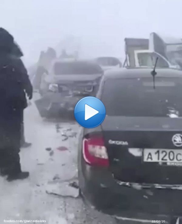 \u203c\ufe0fСтрашное ДТП произошло на трассе Уфа &mdash; Оренбург. Из-за сильной метели столкнулись сразу 22 машины, сообщили в ГИБДД.