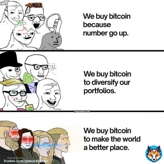 Why do you buy #Bitcoin?