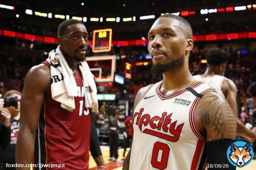 ESPN Sources: The Portland Trailblazers are finalizing a deal to send Damian Lillard  to the Miami Heat  for a package that includes Anfernee Simons and future draft assets.