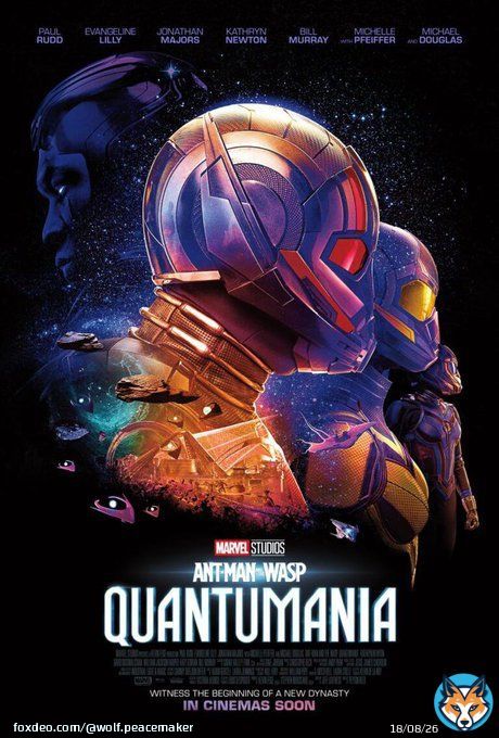 『アントマン＆ワスプ：クアントマニア』入場者特典は恒例のIMAXミニポスターとT・ジョイのステッカー！マラソン上映のミニポスターのデザインも良い。  マラソン上映:US版A5ミニポスター IMAX限定:A3ミニポスター T・ジョイ系IMAX限定:ステッカー T・ジョイ系Dolby Cinema限定:ステッカー