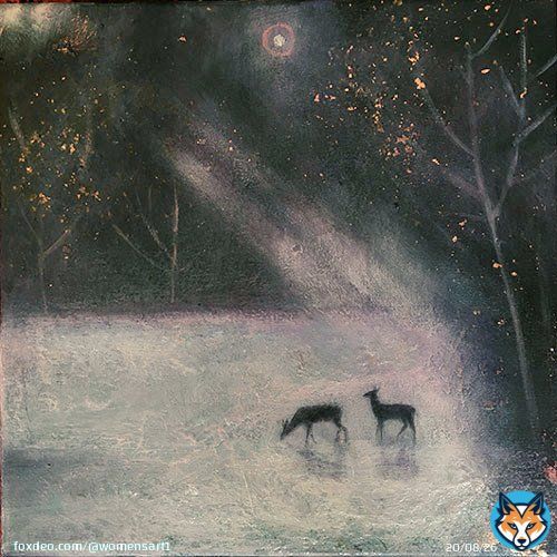Artwork by contemporary UK artist Catherine Hyde #WomensArt