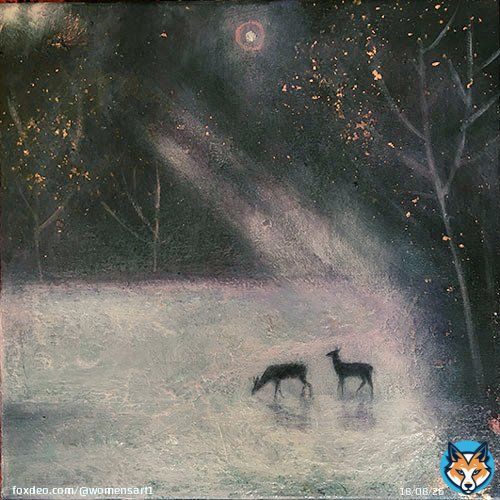 Artwork by contemporary UK artist Catherine Hyde #WomensArt