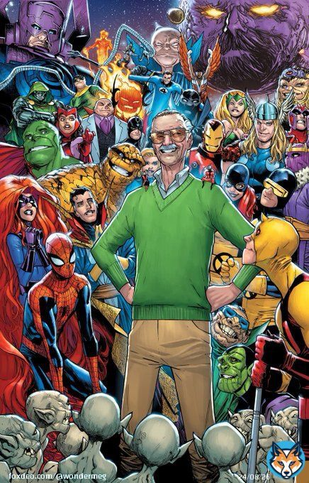Happy 100th Birthday to Stan Lee! #StanLee100
