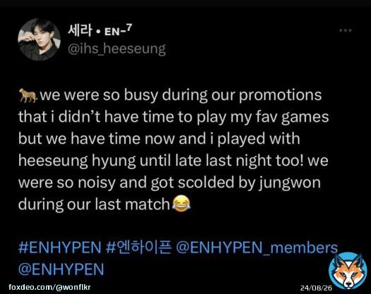 I always wonder how did jungwon scold ni-ki and heeseung