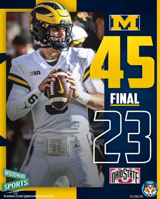 Michigan DOMINATES Ohio State to win in Columbus for the first time since 2000! #GoBlue