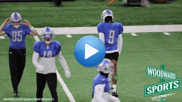 Jameson Williams first full practice... He's got SPEED  #OnePride