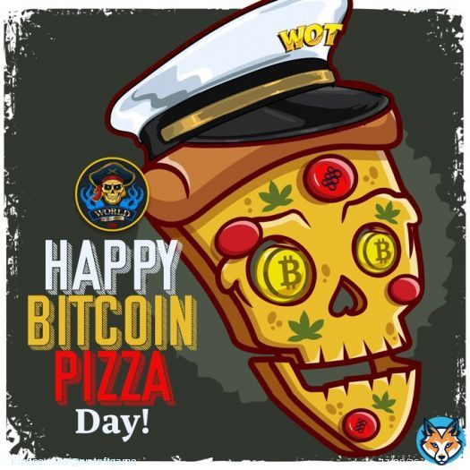 13 years ago, Laszlo Hanyecz, a Floridian programmer, bought 2 Papa John's pizzas for 10,000 $BTC   $WOT #HappyBitcoinPizzaDay #Bitcoin #BitcoinPizzaDay #BitcoinPizzaDay2023 #BitcoinPizza #PizzaDay $BTC #NFT $ETH $BNB @OfficialTravlad #Crypto #Treasuure #NFTs