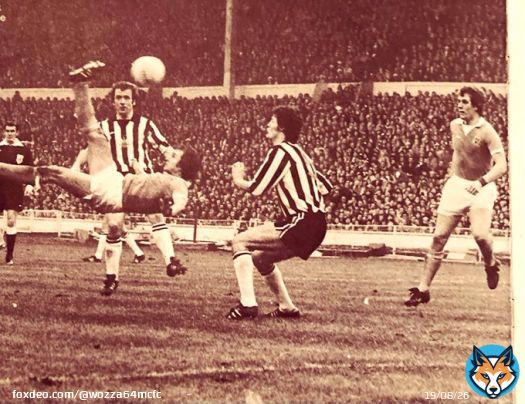 Manchester City v Newcastle. Wembley 1976. DTKOAG