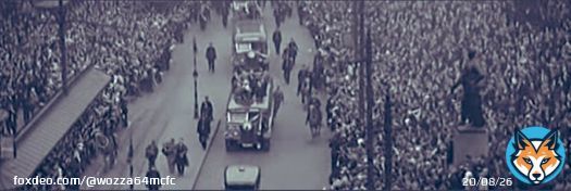 Both teams worn Umbro shirts that day. City won the game 2.1. On the journey to Wembley #MCFC broke a few Home attendance records, that still stand today. Matt Busby played for City. Here&rsquo;s the streets of Manchester to welcome a triumphant Cityhome. #FACup