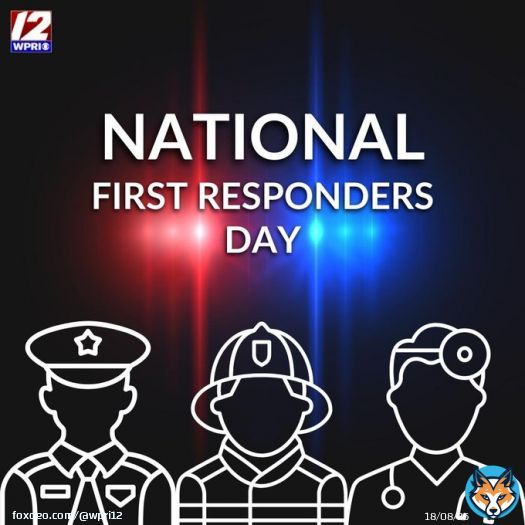 THANK YOU! Today is National First Responders Day &mdash; a day to honor first responders in every field including police officers, firefighters, paramedics, dispatchers and more.