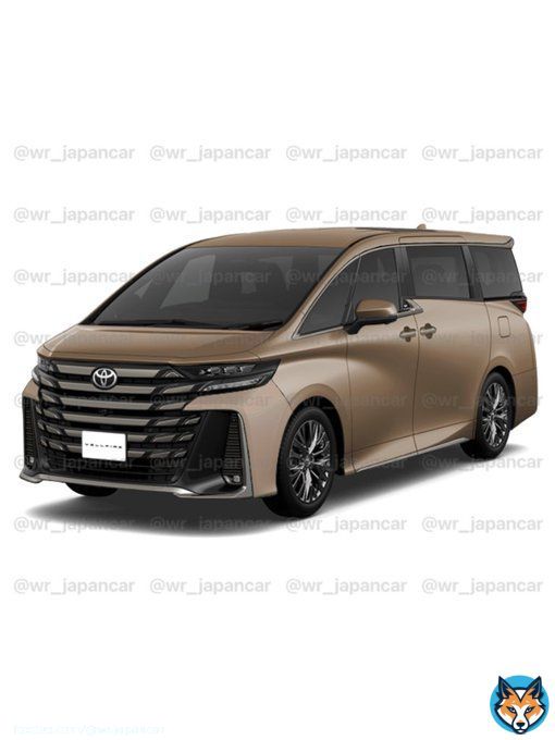【カーコラ】 ・なんかおかしいアルファード/ヴェルファイア(右) ・もしも新型ヴェルファイアにプレシャスレオブロンドの設定があったら(左) #WRぶるーのカーコラ