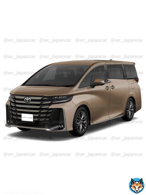 【カーコラ】 ・なんかおかしいアルファード/ヴェルファイア(右) ・もしも新型ヴェルファイアにプレシャスレオブロンドの設定があったら(左) #WRぶるーのカーコラ